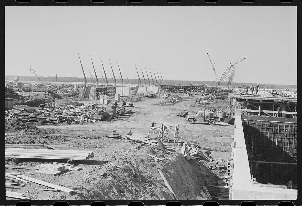 Dulles Airport Under Construction 1960